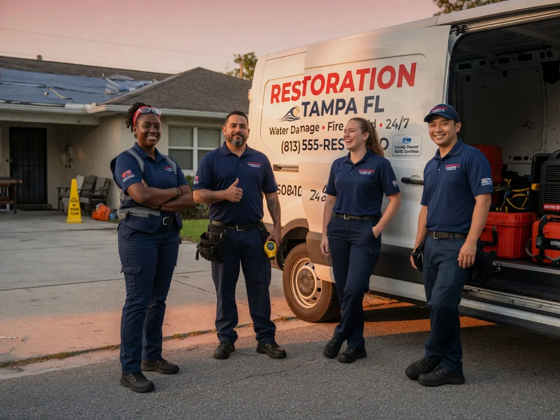 Water Damage Restoration company in Snow, OK